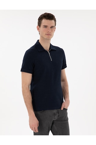 Pierre Cardin Erkek Lacivert Tişört 50302586-vr033 Lacivert