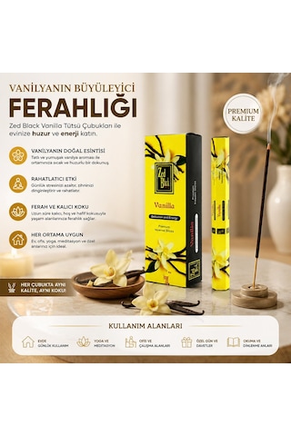 Indians Vanilla Çubuk Tütsü 6x50- 6'li Paket