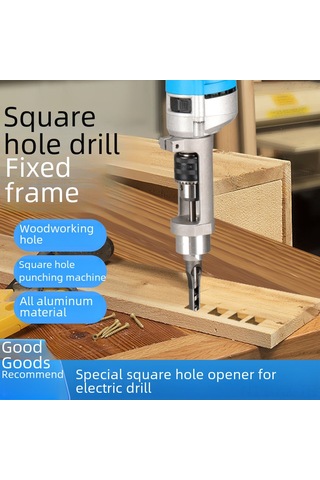 Kangvka Ahşap İşleri İçin Karesi Delik Açıcı, Hassas Delme, Dayanıklı Malzeme, Profesyonel Ve Dıy Kullanıma Uygun, Kompakt Tasarım