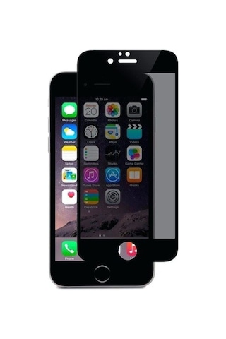 Apple Uyumlu iPhone 8 Plus Tam Kaplayan Gizli Hayalet Cam (422727254)