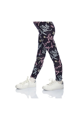 Lovetti Kız Çocuk Hey Dude Desen Tayt 1227 Çok Renkli