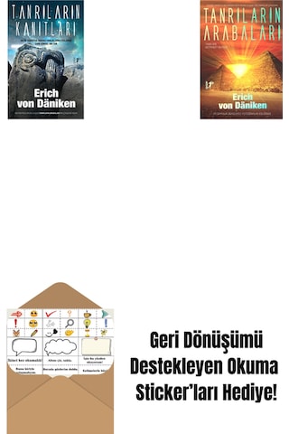 Tanrıların Kanıtları + Tanrıların Arabaları + Okuma Sticker'ları