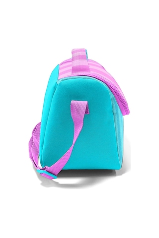 Coral High Kids Turkuaz Pembe Çizgili Thermo Beslenme Çantas 11787 Turkuaz