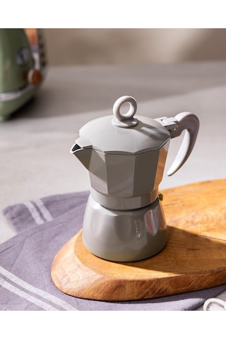 Madame Coco Tara Moka Pot - Bej - 150 Ml