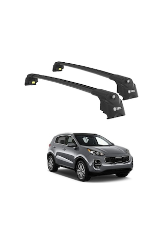 Turtle Kia Sportage Ql 2016-2021 Turtle Air2 Ara Atkı Siyah