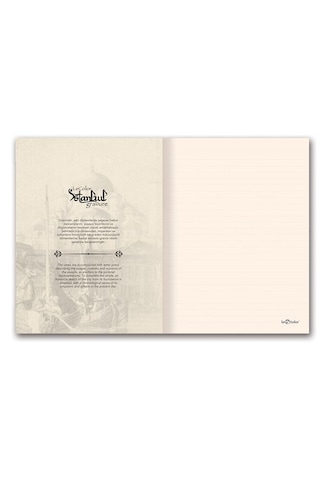 İstanbul Gravür Mini Journal Çizgili Tophane