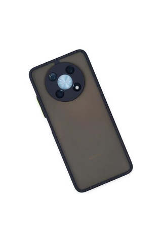 Huawei Nova Y90 Kılıf Montreal Silikon Kapak - Lacivert Düz Renkli