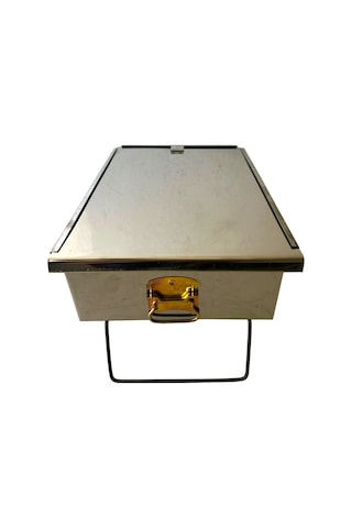 Krom Mangal Katlanır Ayaklı 3.no -510 Inox