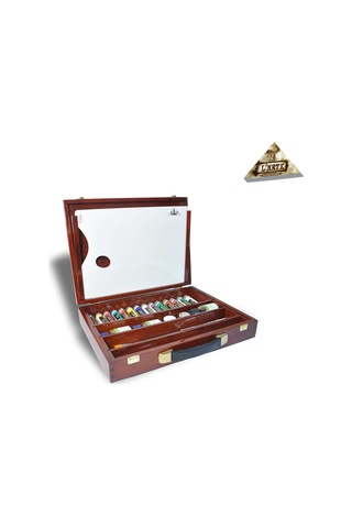 Ressam Çantası - Antik 3,5x42x32 cm