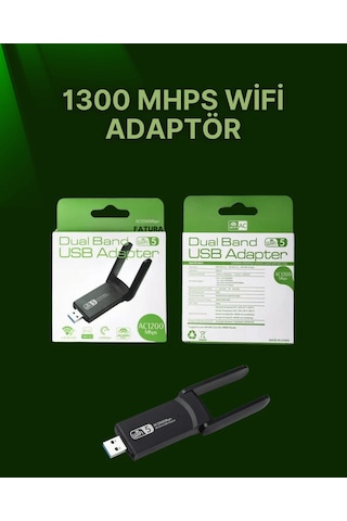Usb 3.0 Wireless Adaptör 2.4ghz & 5ghz Destekli Tkn3tgsm7l27lf9xrp6