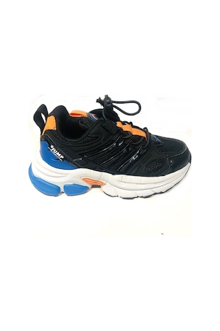 Jump 31130f Çocuk Sneaker Spor Ayakkabı Siyah / Lacivert Beyaz - Pembe