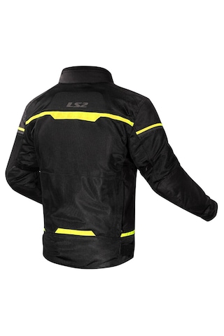 Ls2 Riva Siyah-neon Sarı 4 Mevsim Motosiklet Montu