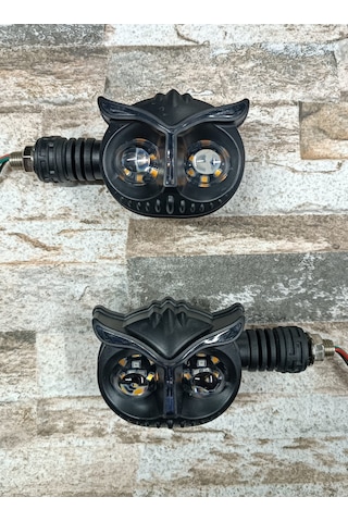 Motosiklet Baykuş Sinyal Takım 2'li