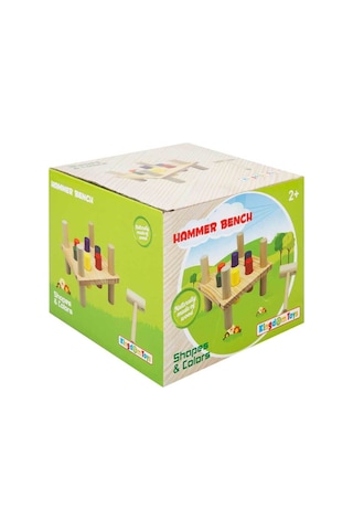 Wood Ahşap Tak Çak Çekiç Oyunu Büyük Boy