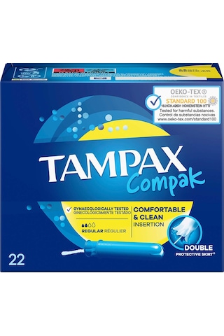 Tampax Tampon Normal Eko Paket 22'li