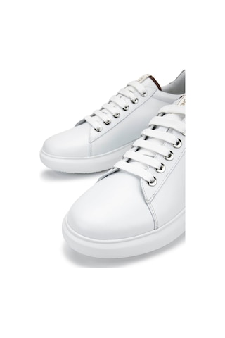 Mario Valentino Unisex Hakiki Deri Beyaz/kahverengi Sneakers & Spor Ayakkabı 1040 95b2310 Ayk Y25 Whıte/brown Beyaz - Kahverengi
