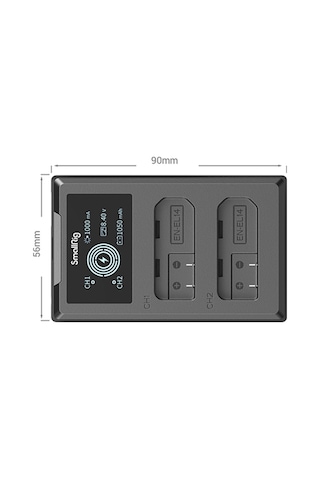 Smallrig EN-EL14 Nikon İkili Şarj Cihazı