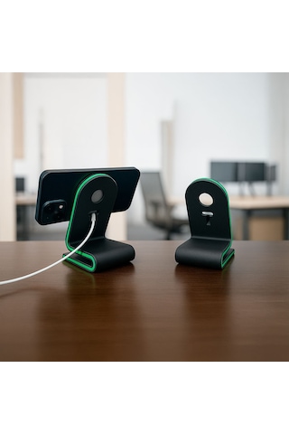 Manyetik Telefon & Akıllı Saat Standı