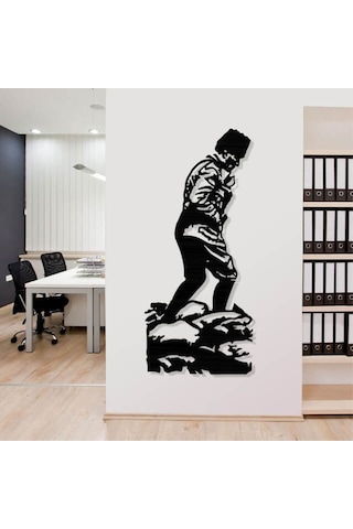 Atatürk Kocatepe Metal Poster Ev Ofis Duvar Süs Hediye Tablo