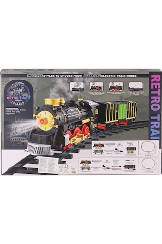 Nessiworld 699-69a Sesli Işıklı Şarjlı Dumanlı Tren Seti -karsan Oyuncak-39827