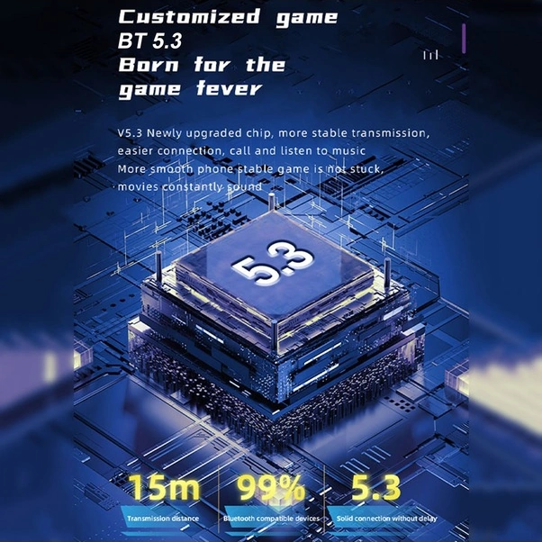 Fortunelane Pro70 Bluetooth Kulaklık: Ipx4 Su Geçirmez, 5.3 Versiyonu, Kablosuz Şarj - Siyah