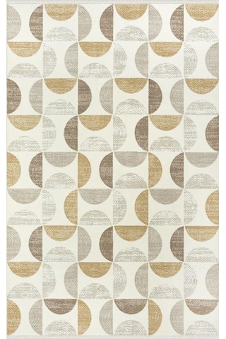 Padişah Halı Touch 73662 061 Serisi Salon Oturma Yatak Odası Halısı Krem