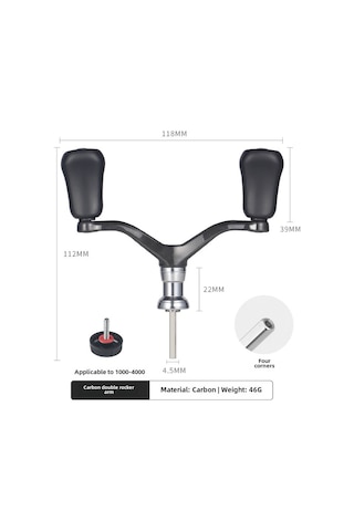 Kangvka Weaton Karbon Fiber Olta Makinesi, 32g Hafif, 1000-4000 Evrensel Model, Dört Köşeli Çift Kollü Altıgen Kollü, Dayanıklı Ve Ergonomik Tasarım