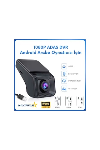1080p Full Hd 128gb Destekli Usb Yol Sürüş Kamerası