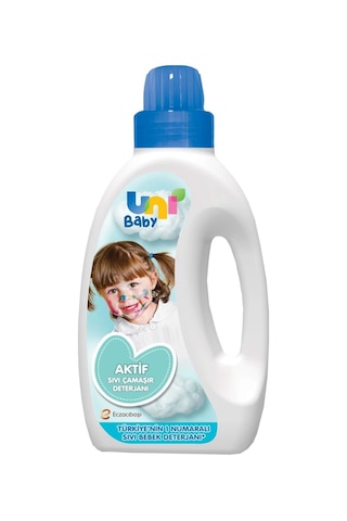 Uni Baby Sıvı Çamaşır Deterjanı 1500ml Aktif+yumuşatıcı 1500ml Hassas/hipo