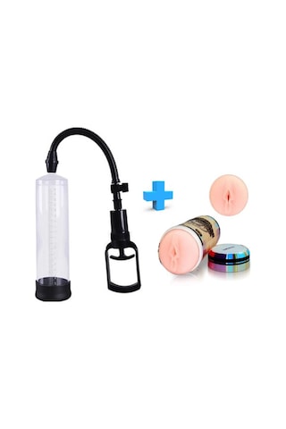 Truva Shop Dream Box Orijinal Penis Vakum Pompası + Aerospacea Suni Vajina