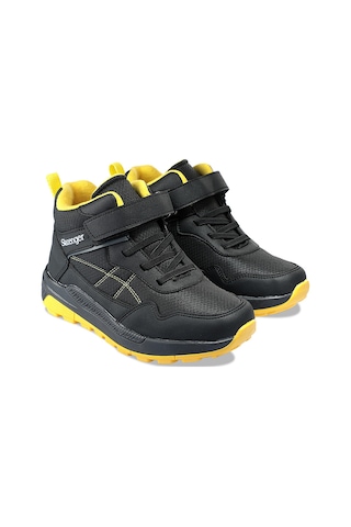 Slazenger KETI I Çocuk Cırt Cırtlı Siyah / Sarı Bot