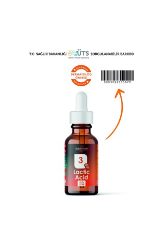 Doğal Eczane %3 Lactic Acid Peeling Serum 30 ML