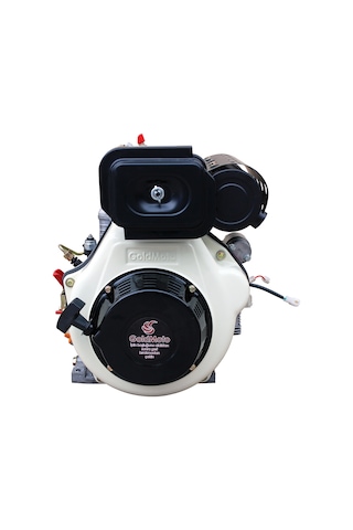 Goldmoto Gm186fae-g3 Dizel Motor 10 Hp Marşlı Krank Mili Konik Orta