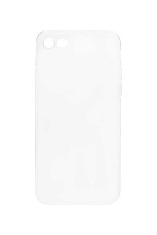 Apple Uyumlu iPhone Se 2022 Kılıf Zore Süper Silikon Kapak Renksiz