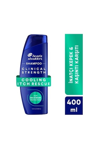 Head&shoulders Head & Shoulders Clinical Strength Cooling Itch Rescue Kaşıntı Karşıtı Şampuan 400