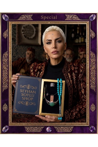 Special Seri Lüks Kitap Kutulu Bakır Takı Seti Ve Tesbih Kombini - Kolye Küpe Özel Tasarım Bileklik Yüzük 5 Parça Gösterişli Otantik Hediyelik - Doğum Günü Yıl Dönümü Sevgililer Günü Şık Hediye - S-00109