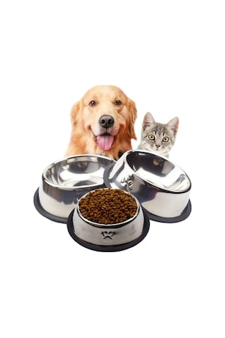 River World Paslanmaz Çelik 18 CM Mama Kabı