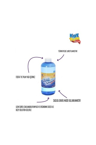 Kayyum Oyuncak BizzyBubble Köpük Sıvısı Tüm Köpük Tabancalar İçin
