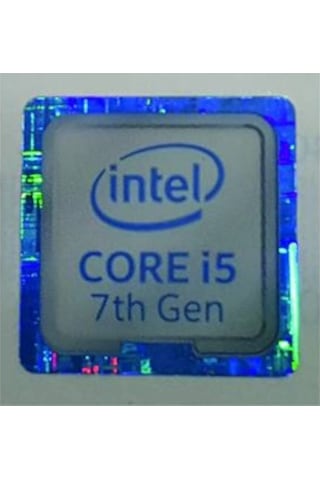 OEM İntel i5 7nci nesil sticker Sticker Etiket D17
