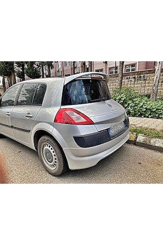 Renault Megane 2 Hb Arka Tampon Eki - Boyasız Fiberglass 2004 -2008