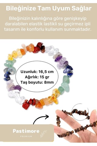 Enenstyle Fashıon Boutıqueunisex Aslan Burcu Enerjisini Yükselten Doğal Taş Bileklik Aslan Burçları Için Burç Taşı Bileklik Çok Renkli Çok Renkli