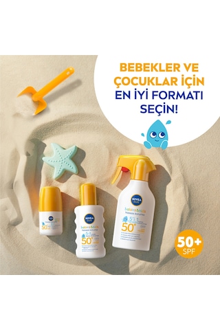 Nivea Sun Güneş Roll-on Çocuk Hassas Gkf 50+ 50 Ml