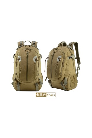 Ccgloball Büyük Kapasiteli Kamuflaj Taktik Yürüyüş Ve Dağcılık Açık Hava Sırt Çantası Haki
