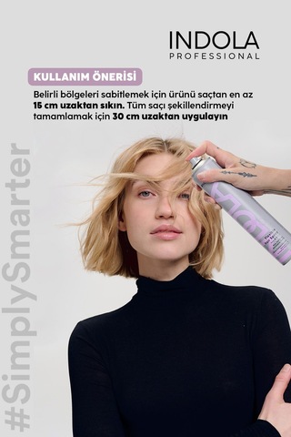 Indola Esnek Tutuş Saç Spreyi 500 Ml.