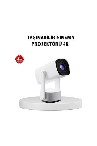 720p Hd Projeksiyon Cihazı - Uzun Ömürlü Ampul Canlı Renkler Ve Evde Sinema Keyfi
