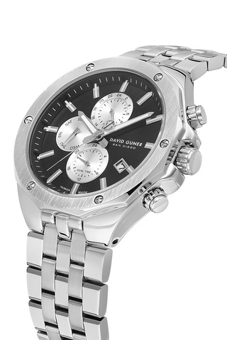 Davıd Guner Dg-9006ga-a2 Çalışır Fonksiyonlu Erkek Kol Saati. Gümüş