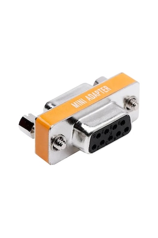 Null Modem Db9 9 Pin Dişi -dişi Seri Port Mini Null Modem Rs232 Çevirici