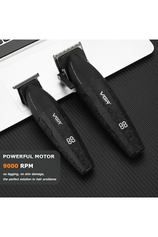 Vgr V-640 Profesyonel Saç Kesme Makinesi 9000 Rpm, Paslanmaz Çelik, Usb Şarj