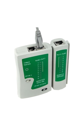Rj45 Rj11 Cat5 Network Kablo Tester Test Kontrol Bağlantı Cihazı