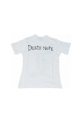 Death Note L Tişört Beyaz Çok Renkli
